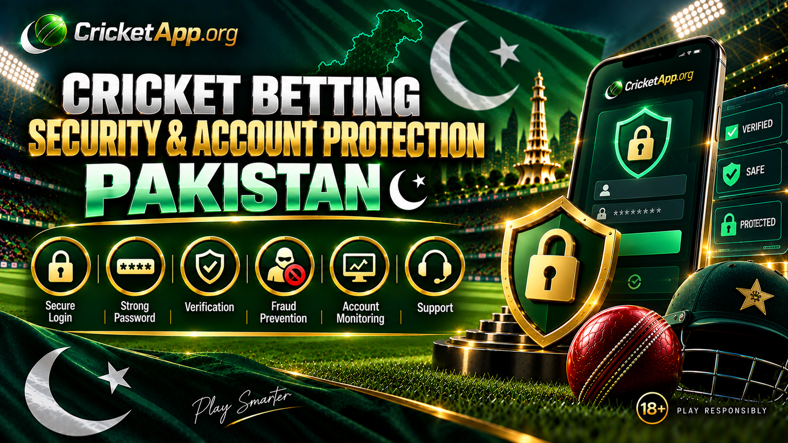 Cricket Betting Security & Account Protection Pakistan